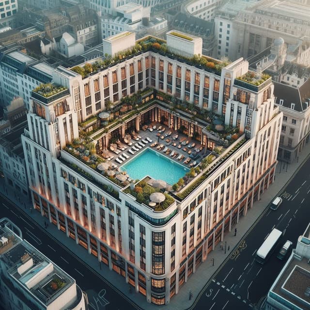 The Ned villa hotels, at Camden London